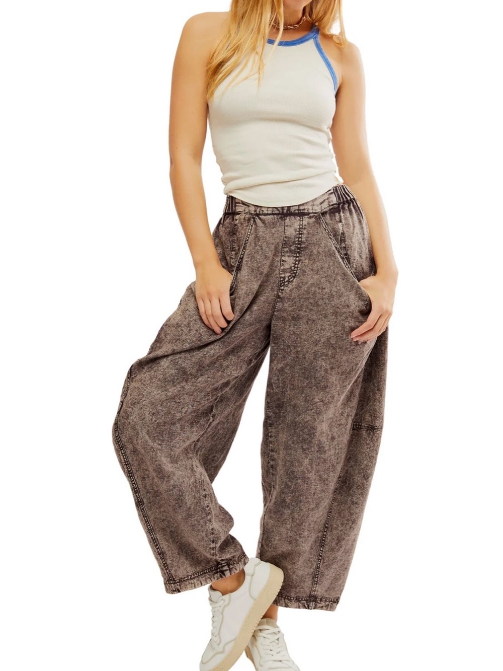 Free people High Road Pull-On Barrel Pants // Free People